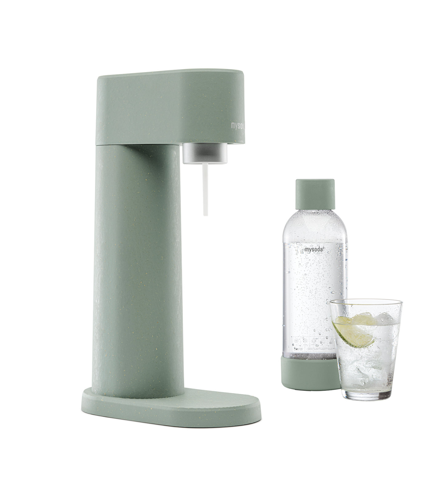 Pigeon Mysoda Woody sparkling water maker with bottle