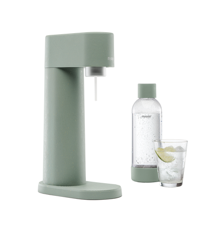 Pigeon Mysoda Woody sparkling water maker with bottle