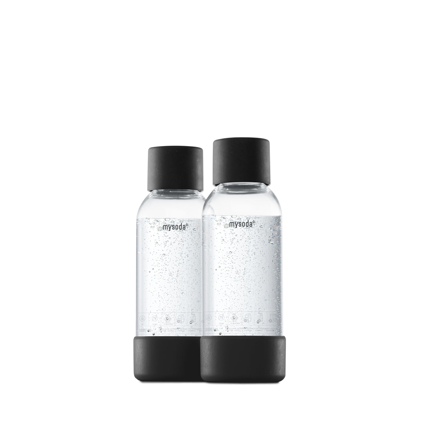 Wasserflasche 0,5 Liter, 2er-Pack (Haltbar bis 04/24)